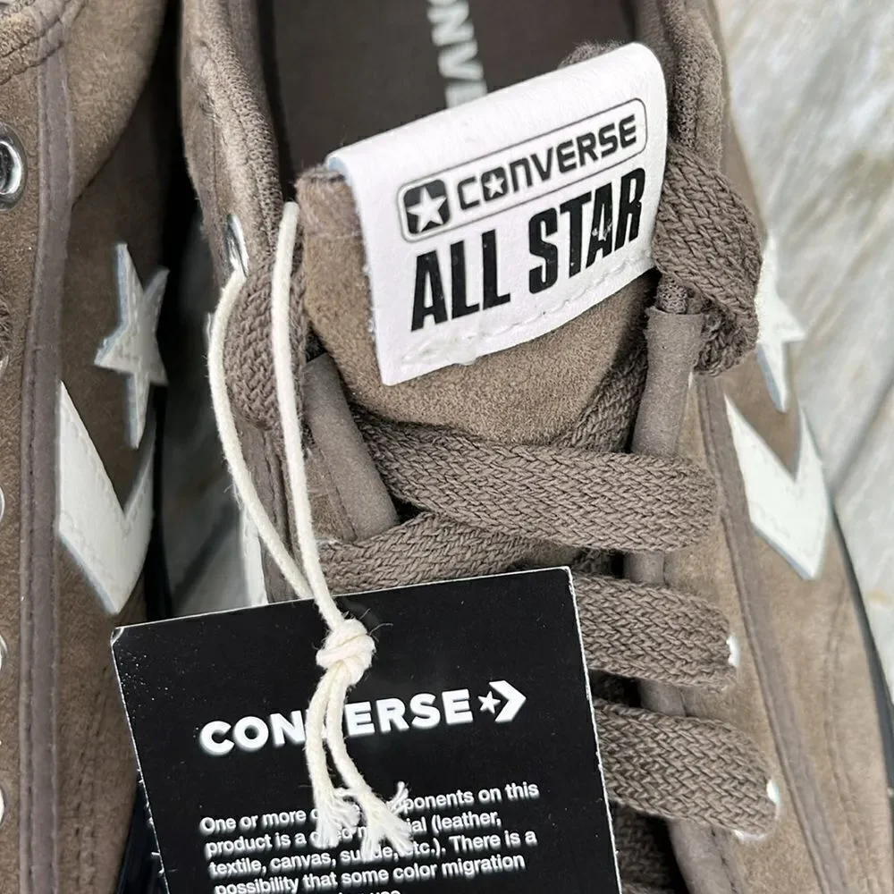 Big Kid Converse All Star Player 76 Suede Sneakers Shoes Size 5